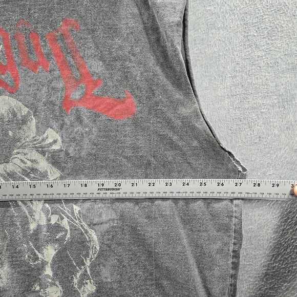 Lord Of The Rings x American Thrift Men Shirt XL Nazgul Knight Horse Grunge Y2K - Picture 4 of 11